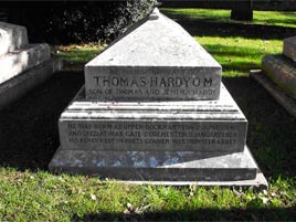 Grave of Thomas Hardy - Thomas Hardy Tour, Dorset, England, UK